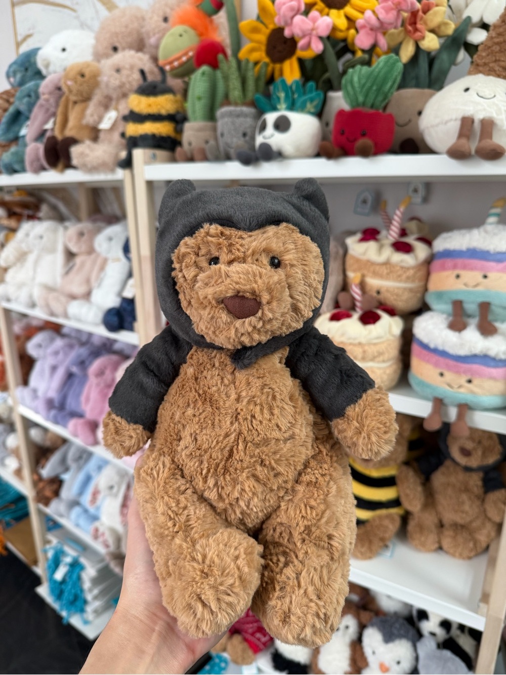 Jellycat Bartholomew Bear Bat (Retired). Brand new with tag